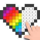 Pixel Art - Kleuren op nummer-APK