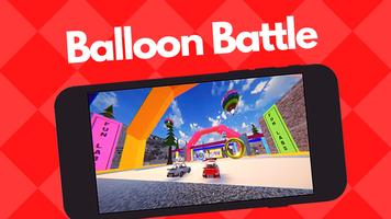Car Balloon Battle Game Plakat