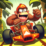 Jeux Monkey Jungle Kart Race