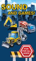 City Trucks Construction Kids poster