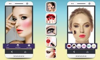 Face Makeup Beauty الملصق