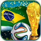 Football World Cup Brazil 2014 biểu tượng