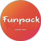 Funpack Zooper Theme أيقونة
