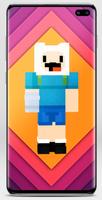 Skin Adventure Time Minecraft Plakat