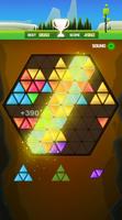 Hexa : Triangle Block Puzzle g Affiche