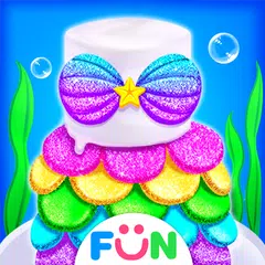 人魚のケーキのデコレーション-ケーキ作りゲーム アプリダウンロード