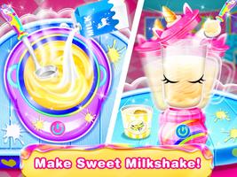 Unicorn Milkshake Maker –Cool  স্ক্রিনশট 1