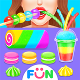 ASMR Rainbow Dessert Maker – F simgesi
