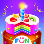 Cook Birthday Cake Games -Fros icône