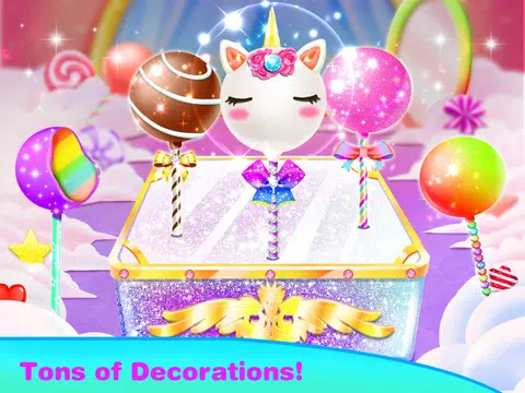 Screenshot 4 for Unicorn Cake Pop Maker–Sweet F