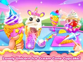 Ice Cream Cone Cupcake-Cupcake plakat