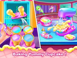 برنامه‌نما Ice Cream Cone Cupcake-Cupcake عکس از صفحه