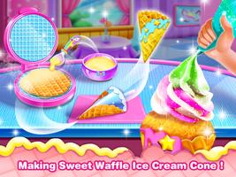 アイスクリームコーンカップケーキ-女の子のための無料の楽しい スクリーンショット 2