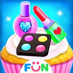 Descargar XAPK de Makeup Kit Cupcake Games -  Ta