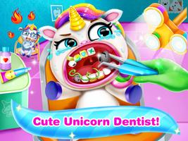 Pony Dentist Surgery–Unicorn Dentist Game for Kids plakat