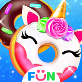 Unicorn Donut Maker – Girls Do icône