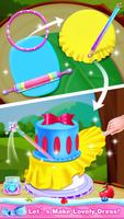 Princess Dress Up Cake - Comfy ảnh chụp màn hình 2