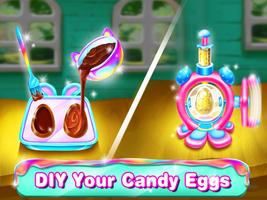 Candy Funny Eggs - игра-голово скриншот 2