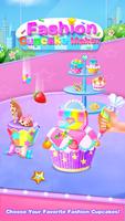 Edible Makeup Kit Cupcake–Girls Sweet Cake Bakery Affiche