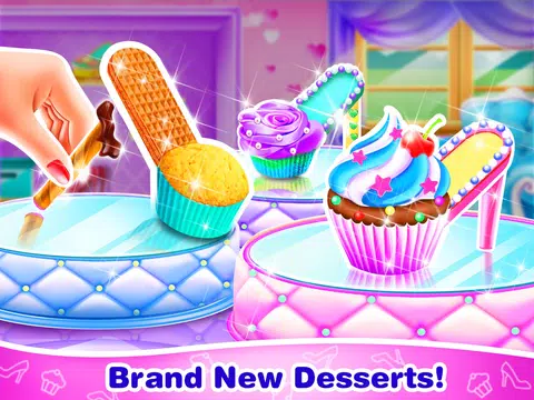 Screenshot 1 for High Heel Cupcake Maker- Girly