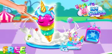 Unicorn Ice Cream Cone Cupcake