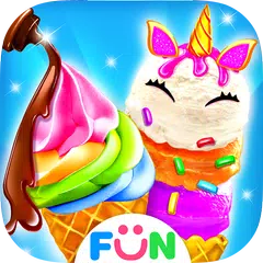 Unicorn Ice Cream Cone Cupcake APK download