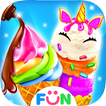 Juego de Postre Helado Unicorn