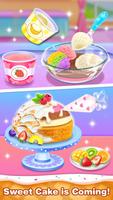 आइसक्रीम केक निर्माता-लड़की खा स्क्रीनशॉट 2