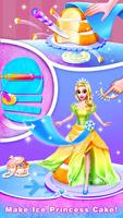 Ice Princess Comfy Cake -Bakin screenshot 1