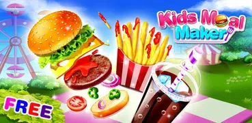 Kids Fast Food Party-Игры о ку