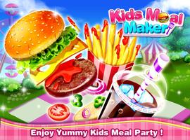 Kids Food Party - Burger Maker Affiche