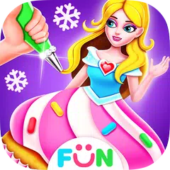 Princess Cupcake Maker-Baking Icon