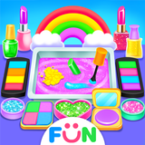 Rainbow DIY Makeup Kit Slime – icon