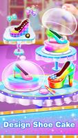 फैशन हाई हील केक बेकिंग गेम स्क्रीनशॉट 1