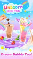 Unicorn Bubble Tea – Milk Tea  Poster