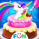 آیکون‌ Rainbow Unicorn Cake Maker – K