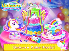 Rainbow Unicorn Cake Maker – K poster