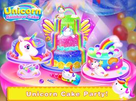 Poster Rainbow Unicorn Cake Maker – K