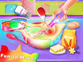 गेंडा केक-मज़ा लड़की खेल स्क्रीनशॉट 2