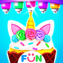 Unicorn Cone Cupcake Mania - Sprinkles Cupcakes aplikacja