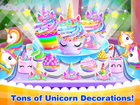 Screenshot 5 for Unicorn Cone Cupcake Mania - I