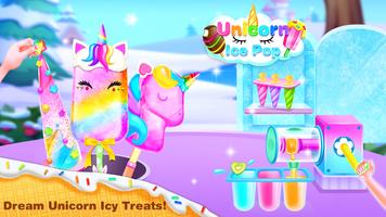 Unicorn Ice Popsicle Mania – F Affiche
