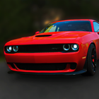 Muscle Dodge Demon Hellcat Car ไอคอน