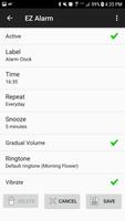 Alarm Clock, EZ Alarm, Configu imagem de tela 3