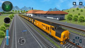 Modern Train Simulator Game پوسٹر