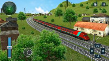 Modern Train Simulator Game اسکرین شاٹ 3