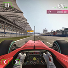 Formule 1 Auto Spelletjes 3d-icoon