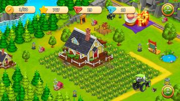 Family Farm Games Farming Town ảnh chụp màn hình 1