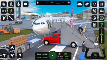 विमान सिम्युलेटर हवाई जहाज खेल स्क्रीनशॉट 1