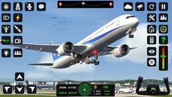 विमान सिम्युलेटर हवाई जहाज खेल स्क्रीनशॉट 3